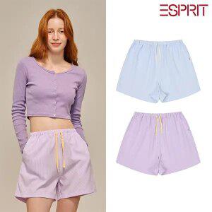 [에스프리]여성 스트라이프 트렁크 쇼츠 2종세트