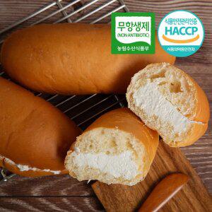 드림푸드 빵굽네 / 수제 크림빵 개별포장 10봉지 1BOX 생크림 간식 식사대용 봉지 빵배