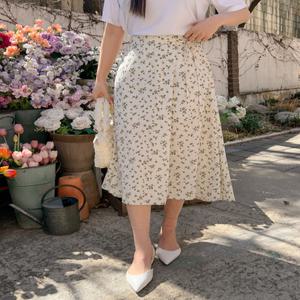 [제작/빅사이즈]이블렛 벨리크 랩 플라워 롱 스커트 제이스타일