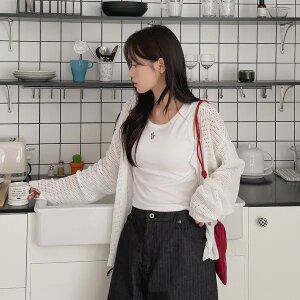 [제작/빅사이즈]이블렛 레뮤트 스카시 니트 가디건 제이스타일