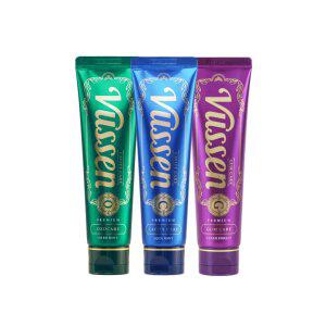 뷰센 충치+구취+잇몸케어 치약 불소 함유 (C/O/G 각 120g)