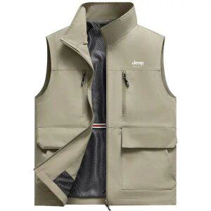 JEEP SPIRIT 지프 남성 아웃도어 조끼 멀티포켓 캐주얼 카고 베스트