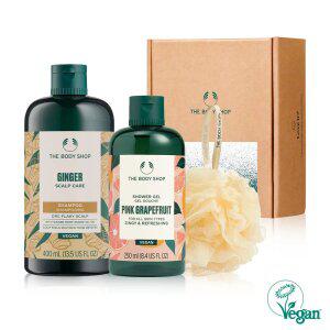 핑크 그레이프후룻 샤워 젤&진저 샴푸 선물 세트 (888158)