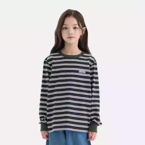 [아웃도어 프로덕츠 키즈]멀티 스트라이프 티셔츠 (그린) OD261ILS03_GRN