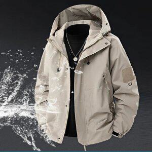 간절기 봄아우터 바람막이 점퍼 남성 후드집업 골프 등산 윈드브레이커 야상 점퍼
