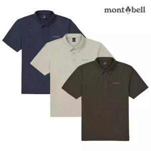 몽벨 남성 소로나 기본카라 반팔 티셔츠