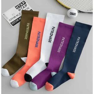 J2K 종아리 발목 보호 스포츠 롱 압박 데일리 양말