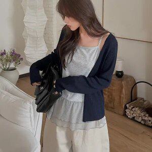 [제작/빅사이즈]이블렛 앤로디 레이어드 프릴 나시 제이스타일