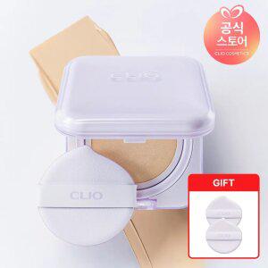클리오 킬커버 메쉬 블러 쿠션 기획 [본품+리필] [GIFT] 퍼프(랜덤) 2P