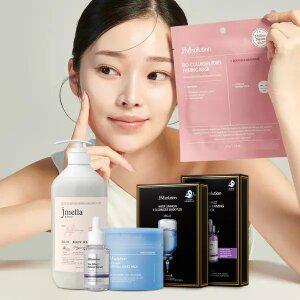 제이엠솔루션 더 이펙트 실속형 마스크 24ml 10매 x 2개 총20매(+마스크팩2매) 외 베스