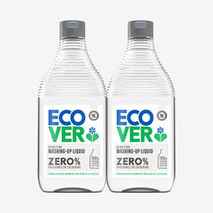 에코버 제로 저자극 주방세제 무향 450ml 2개세트 +펌프