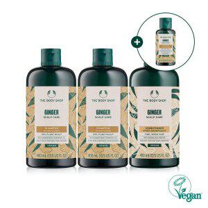 [2+1] 진저 스캘프 케어 샴푸&컨디셔너 대용량 세트 (샴푸 2개+컨디셔너1개) (888161)