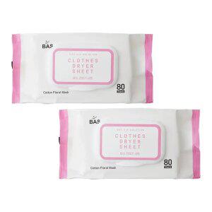 BAS 건조기 시트 2개 (160매입)