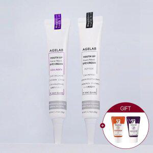 1.+1 [탄력+주름+기미 솔루션!] 에이지랩 콜라겐 + 펩타이드 아이크림 대용량 50g (총