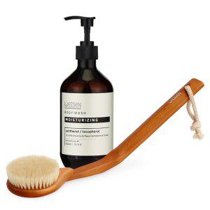 웨신 버취2d 바디브러쉬+판테놀 바디워시 500ml