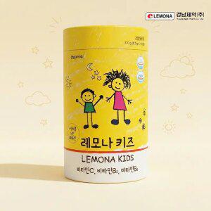 경남제약 레모나 키즈 3.7g 100개입 1개 (370g) 어린이 비타민 간식