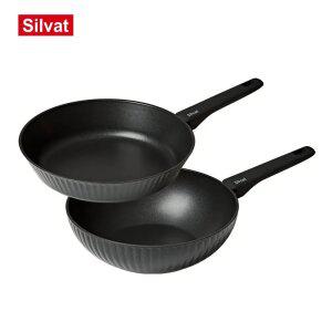 실바트 벨리나 IH 단조 프라이팬 2종 세트(28팬+28웍)