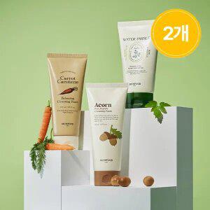[스킨푸드][1+1]당근OR미나리OR도토리 클렌징폼150ml (수분/진정/모공)