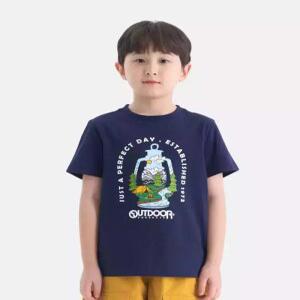 [아웃도어 프로덕츠 키즈][온라인전용] 그래픽 반팔티셔츠 (네이비) OD262ISS92_NVY