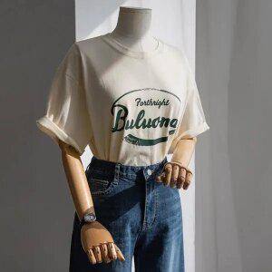 (안나앤모드) A. 포드 나염 레터링 티셔츠[티셔츠E0212H01]