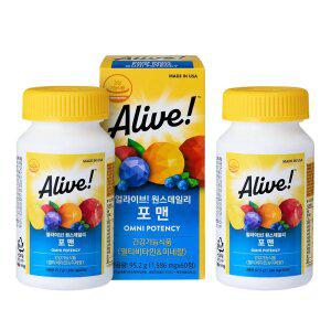 네츄럴라이프 얼라이브 포맨, 60정(2개월분), 1개 + 얼라이브 포맨, 30정(1개월분), 1