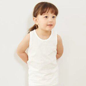 유니프랜드 유아동 오가닉 무형광 여아 3매입 백물런닝