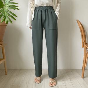 [시크릿라벨] 데일리세미배기핏밴딩팬츠