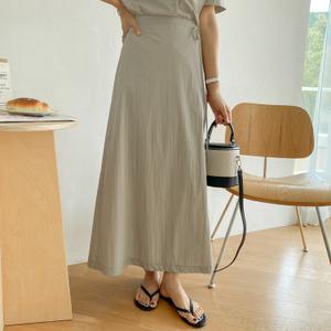 [시크릿라벨] 나일론스트랩롱스커트