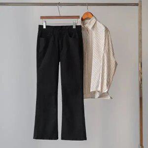 (안나앤플러스) 제프 코튼 부츠컷 팬츠[팬츠DEJ94] 빅사이즈