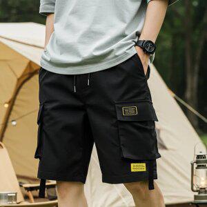카고반바지 남성 남자 와이드 카고 여름 쿨 밴딩 벤딩 반바지 팬츠 쇼츠 5부 M L XL 2