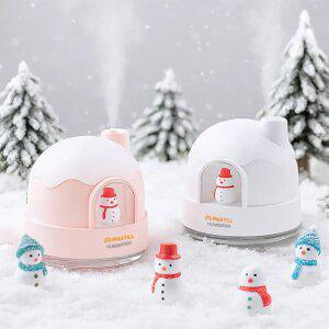 맥스틸 MH-H006 스노우하우스 가습기 조용한 저소음 무선 유선 겸용 탁상용 은은한 무