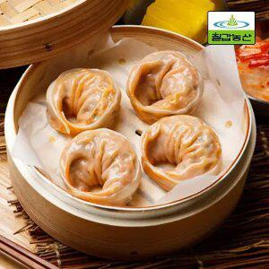 [내일도착] 칠갑농산 대용량 김치손만두 1.3kg x 2봉