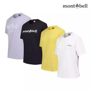 몽벨 여성 그래픽 반팔 티셔츠
