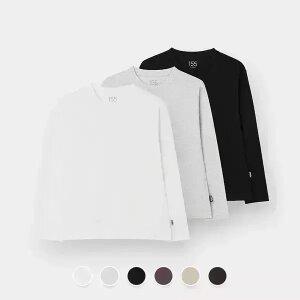 [지오다노주니어] 03025915 베이직 긴팔 티셔츠 3팩