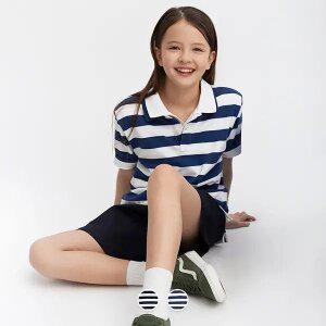 [지오다노주니어] 03016506 스트라이프 피케 폴로 반팔 티셔츠