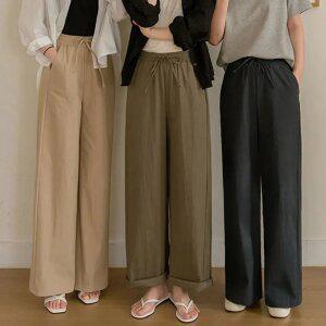 [JUST BETTER] 에어프레임 절개 밴딩 팬츠(숏/롱)