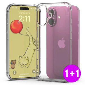 아이폰 투명케이스 범퍼 젤리 글리터(반짝이) 하드 맥세이프 17 16 15 14 13 12 미니