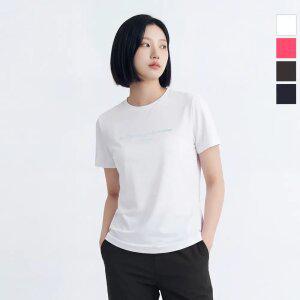 웨스트우드 여성 에센셜 라운드넥 티셔츠_WO2WCCT756