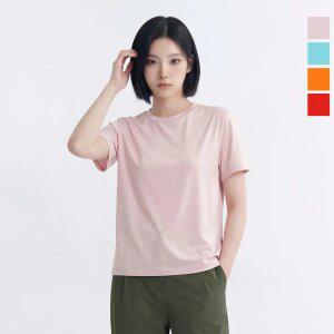 웨스트우드 여성 실켓 라운드티_WO2WCTR430