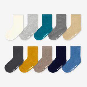 유니프랜드 데일리 남아 양말 10종세트
