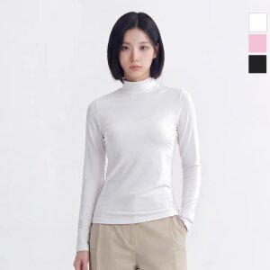 웨스트우드 여성 에센셜 반넥 냉감 티셔츠_WO2WCCT752