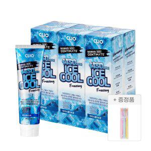 [크리오] 덴티메이트 1450고불소 아이스쿨 구취케어 치약 3입 2세트+젤리풀브러쉬3입