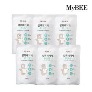마이비 얼룩제거제 플러스 리필 400ml 6개