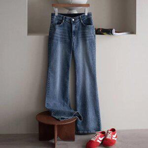 (안나앤플러스) 버티 여유 부츠컷 데님[데님EDF55] 빅사이즈