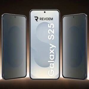 레보엠 갤럭시 S25 사생활보호 강화유리필름 2매 가이드툴 포함