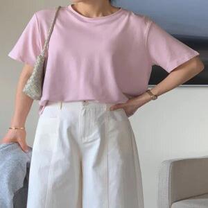 스무스 모달 라운드넥 반팔티 (11 color)