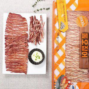 [더주] 결대로 찢어먹는 한마리 철판구이 오징어 100g