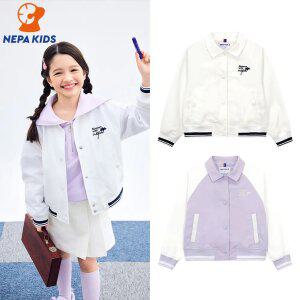 NEPA KIDS 네파키즈 여아 걸스 바시티 봄버 자켓 KL20601