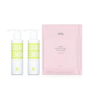 조성아 원더바스 슈가레몬 클렌저 120ml 2개 + [증정] NMN 이너 코어 리바이탈 마스크