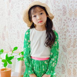 [아이러브제이]그린 플라워 셔링 티 JUSTO67